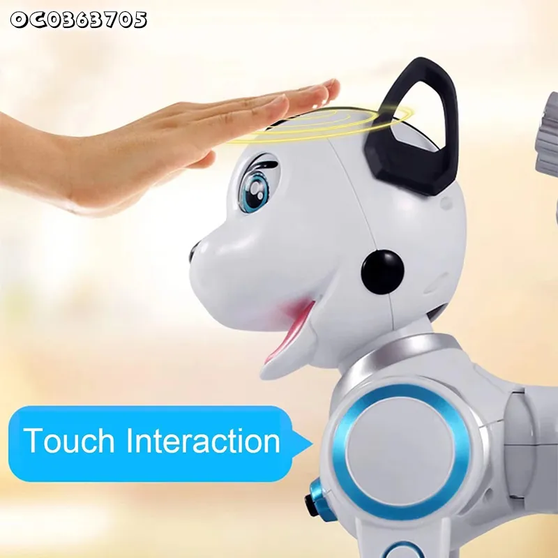 Interactive Realistic Robotic Walking Dinosaur Intelligent Voice Controlled Robot Dog Toy High Quality with Remote Control