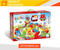 Children Funny Kingdom Assembly 8 Different Race Car Track Battery Car for Kids with Light Music