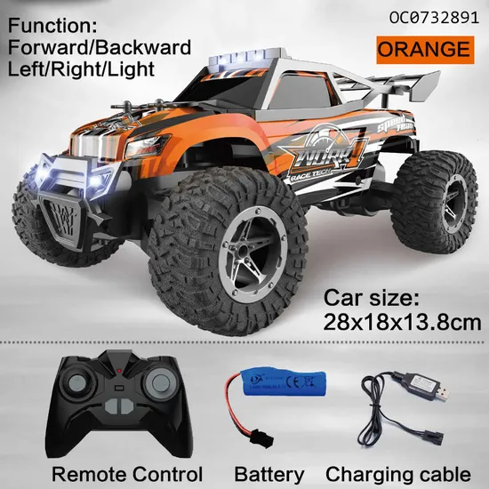 1: 16 Racing Remote Control RC off Road Drift Toy Car for Kids with Light