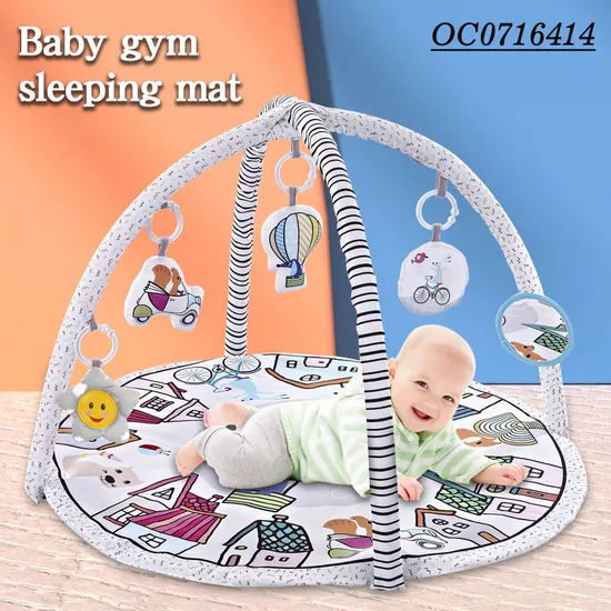 Hot Selling Infant Activity Mat Safety Training Newborn Wholesale Play Mat Baby Play Round Floor Mat