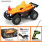 Wholesale Charging LED Lighted up Rhinoceros Plastic Toy Animal Mini 1: 16 RC Stunt and Drift Car for Kids Racing Game