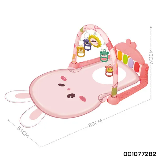 Non Toxic Soft Safe Musical Piano New Born Baby Training Activity Creative Mat Gym Play Mat for Baby Fitness Game