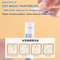 Early Childhood Educational Toys Reusable Montessori Magic Water Painting Busy Book Animals Baby with DIY Kids Sticker Toy