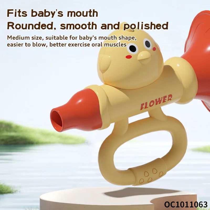 Wholesale Funny Cheap Trending Kid Mini Cheap Plastic Musical Instrument Trumpet Toy for Children Wholesale