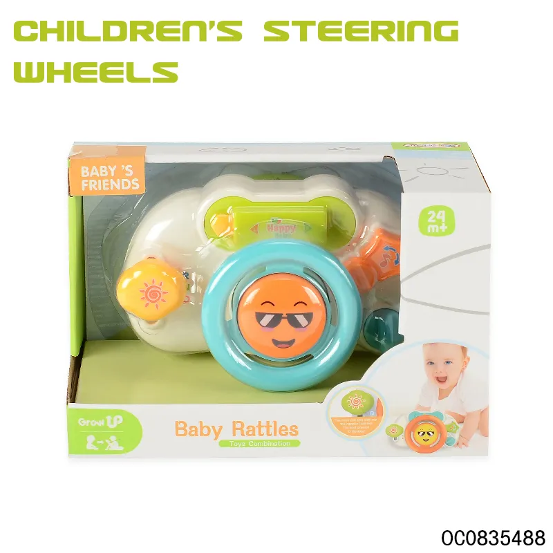 Electric Baby Plastic Musical Car Steering Wheel Toy for Baby Toys 2-4 Year