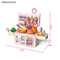Custom Small Kitchen Appliances Sink Cooking Unboxing Simulation Food Vegetable Toys with Running Water for Kids Cheap
