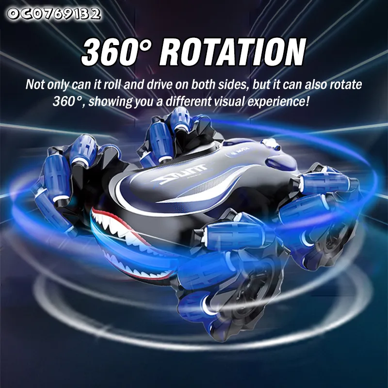 360 Flip Rotating Remote Control Cars 4WD RC Stunt Car Toys Wholesale RC Drift Cars