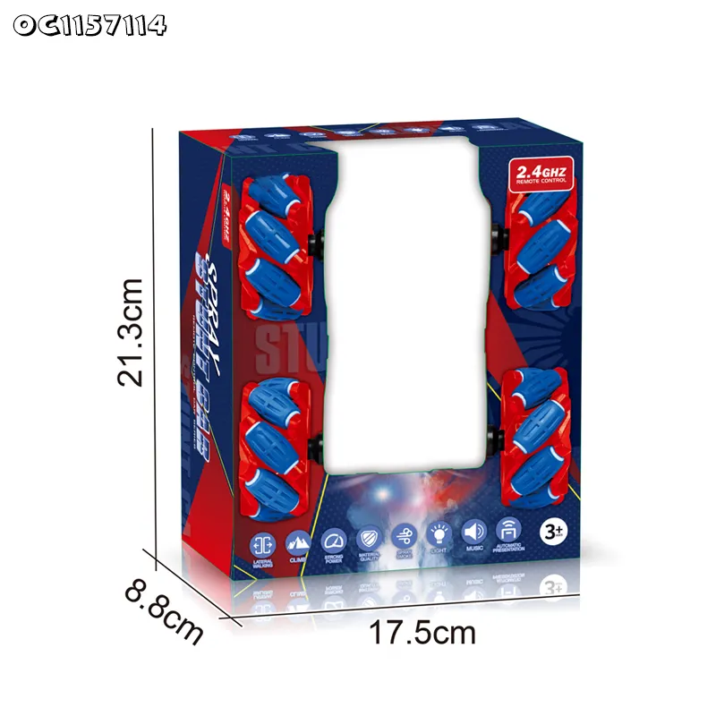 Hobby Grade Lighted up Gift Cheap Wholesale Fancy RC Stunt Cars Remote Control Toys Car for Boys