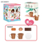 Wholesale Dessert Store Pretend Coffee Machine Plastic Pretend Food Role Play Kitchen Tool Toys for Kids
