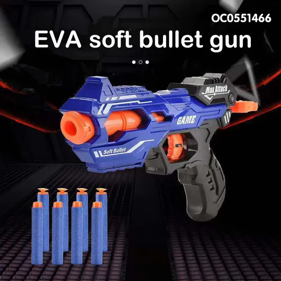 Wholesale Gun Shooting Game Soft EVA Foam Dart Bullet Gun Toy