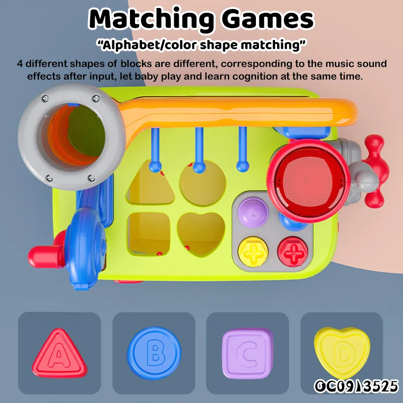 Pretend Play Toys Plastic Kids Educational Tool Box Toy Set for Children Boys Tools Table