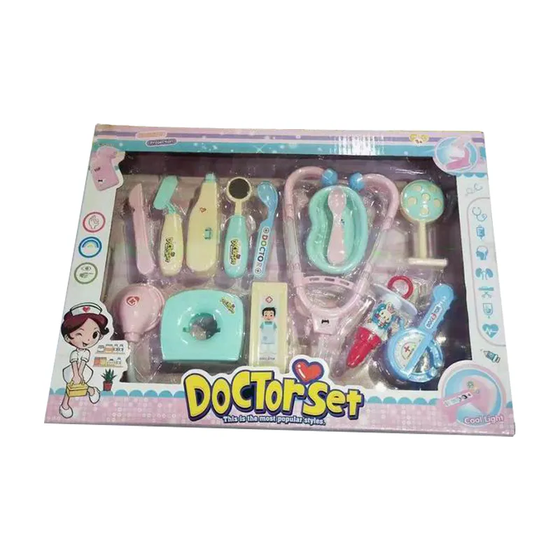 Wholesale Medical Pretend Play Game Nurse Montessori Doctor Role Play Set Toy for Kids