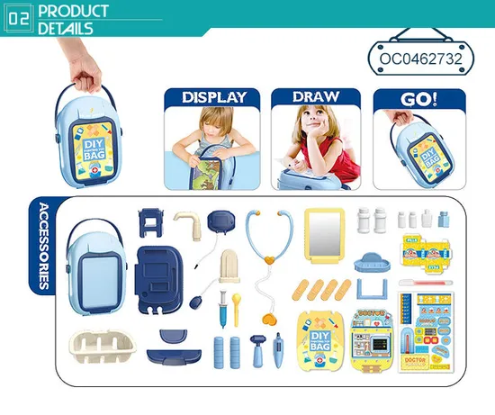 Wholesale Kids Montessori Play Interactive Creative Children's Doctor Set