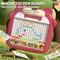 Wholesale Educational Montessori Creative Puzzle Card Montessori Colorful Magnetic Drawing Pad Doodle Board Educational Toy for Kids
