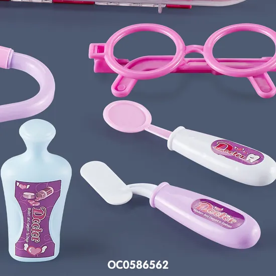 Wholesale Kids Promotional Gift Medical Pretend Plastic Montessori Doctor Role Play Set Toys