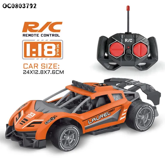 Wholesale RC Racing Model 1: 18 Scale Game Control Drift Remote High Speed Toys Car