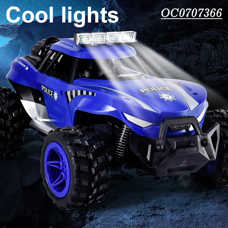 Wholesale Police Scale 1: 16 with High Speed Remote Control off Road RC Toy Car