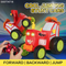 Wholesale Train Head Cartoon Mini Stunt Jumping Remote Control RC Toy Car for Kids