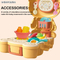 Wholesale Pretend Educational Play Vegetable Fruit Food Fun Cooking Role Play House Kitchen Toys for Kids