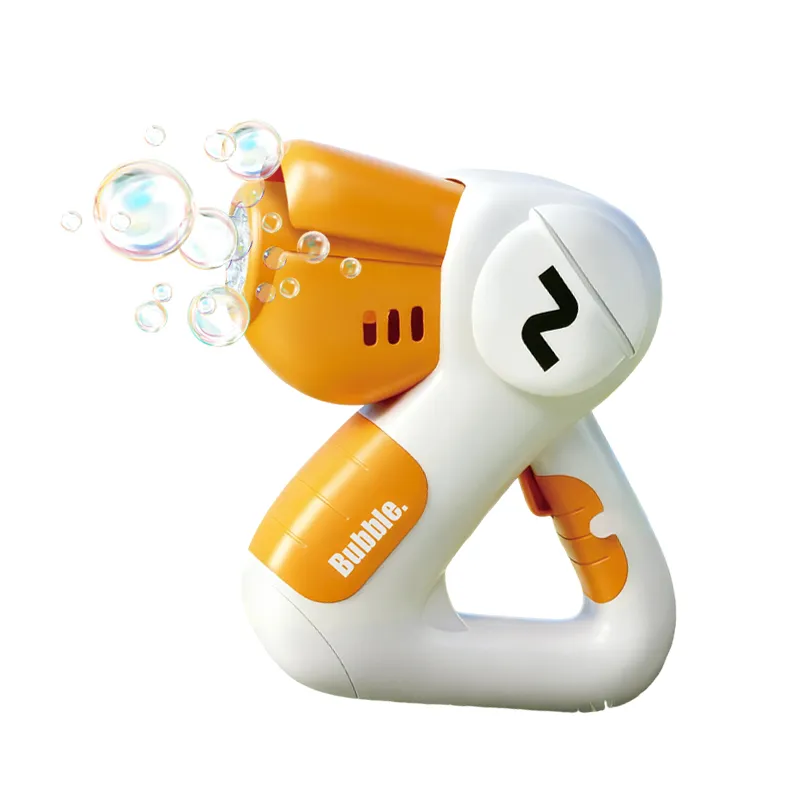Wholesale Summer Beach 2026 Trendy Children Handled Electric Animal Cute Rechargeable USB Bubble Machine Toys Gun for Kids