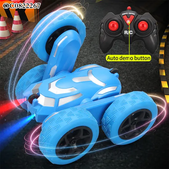 Wholesale Electric 360 Degrees Double-Sides Stunt Model Remote Control Toy Car