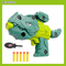 Wholesale Boys PVC Plastic Biq Dinosaur Toy Kids Assemble Soft Bullet Games Plastic Toys Gun