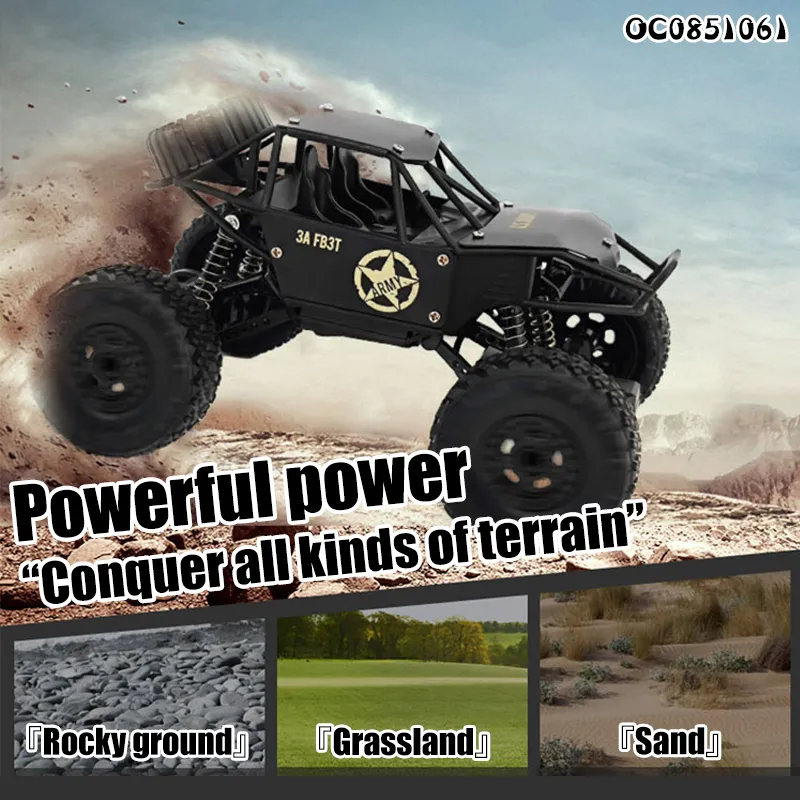 off Road Remote Control Metal Scale 1: 20toy Car for Kids