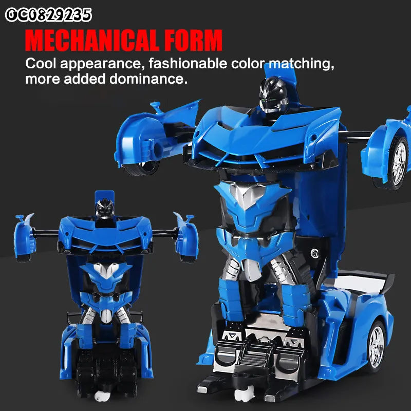 Wholesale Deformation Robot Car Model Display 1: 18 Scale Model Wheel RC Remote Control Car for Kids