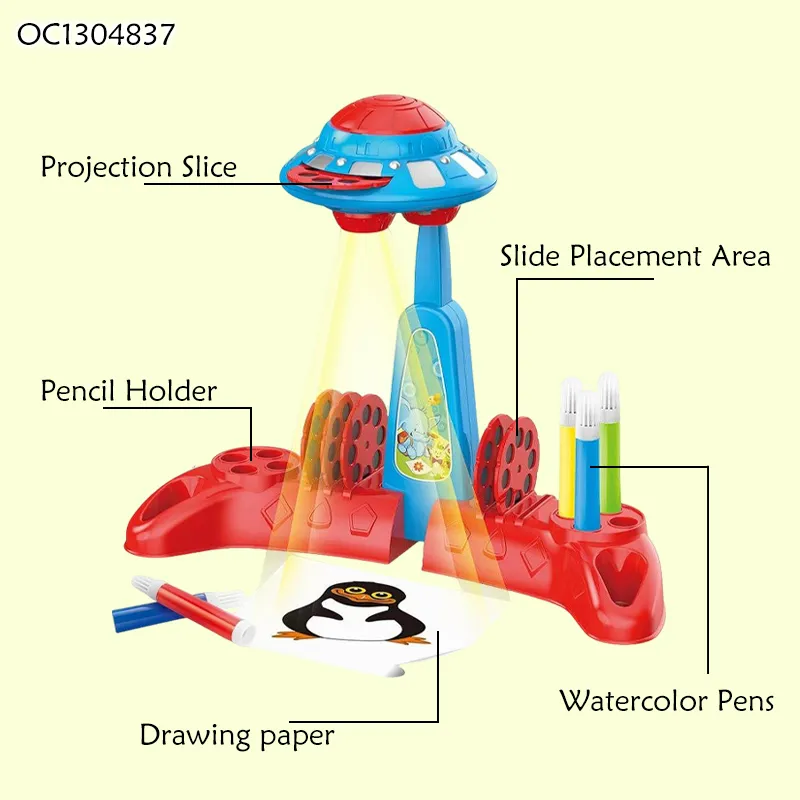 Wholesale Montessori LED Light up Machine Early Educational Toy Kids Smart Writing Drawing Board