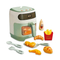 Wholesale Funny Household Electrical Appliances Air Fryer Plastic Kids Kitchen Fast Food Pretend Play Toys Set with Mist Spray