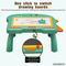 Plastic Popular DIY Creative Magnetic Drawing Board Table Early Education Children Toys