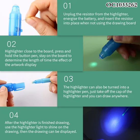 Montesorri Educational Luminous LED Drawing Copy Board Educative Creative Kids Wholesale Educational Toys to Draw