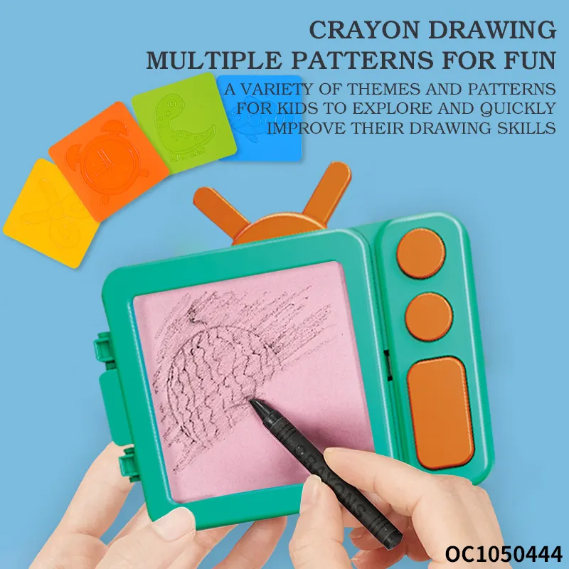 Block Early Handmade Montessori Puzzle Wholesale Educational Toys Drawing Table Toys for Kids