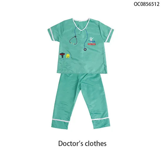 Baby Uniform Doctor and Nurse Party Costume Doctor Medical Role Play Toys for Kids