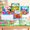 Wholesale Sea Animal Handmade Stickers Books Shapes and Colors Early Educational Water Doodle Creative Book Toys for Kids
