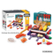 Wholesale Simulation Cooking Kids Barbecue Grill Spray Kitchen Toys Plastic Children House Role Play Set with Food