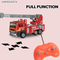 Wholesale Plastic City Rescue Remote Control Mini Fire Fighting Truck Car Toys