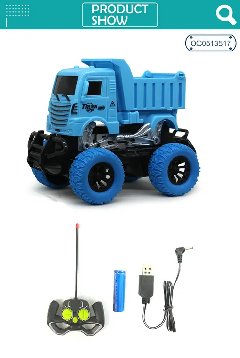 1/22 Scale 4 Channels Remote Control Construction Building Material RC Trucks Toys