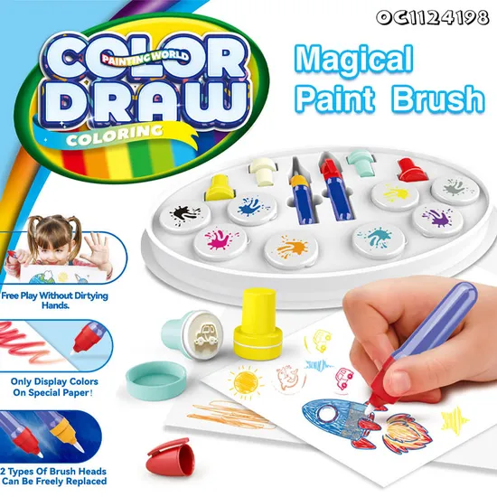 Wholesale Crafts DIY Creative Montessori Educational Custom Art Painting Drawing Popular DIY Tool Toys for Kids