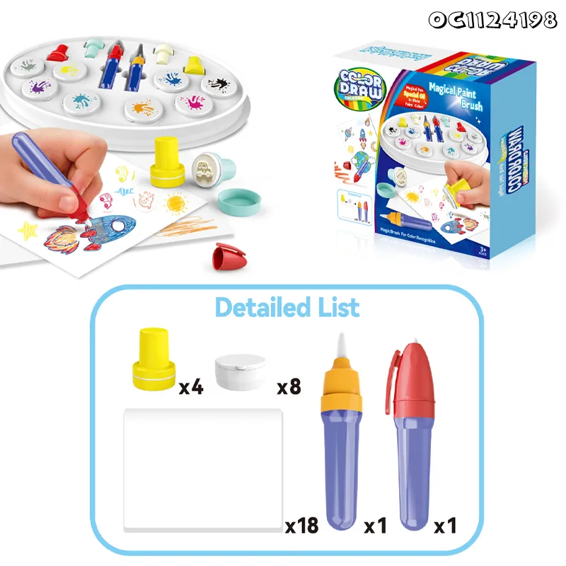 Wholesale Crafts DIY Creative Montessori Educational Custom Art Painting Drawing Popular DIY Tool Toys for Kids