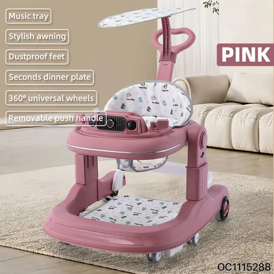 Wholesale Sit to Stand Learning Walking New Model Multifunctional Educational Baby Walker with Wheels
