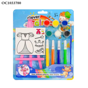 Wholesale Education Learning Materials Early Education Toy Coloring Drawing DIY Book for Children