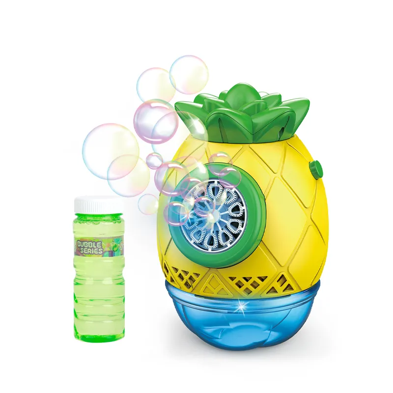 New Hot Summer Children Outdoor Garden Toy Suggest Me Some Item Electric Plastic Bubbles Makes Machine with Bubble Water