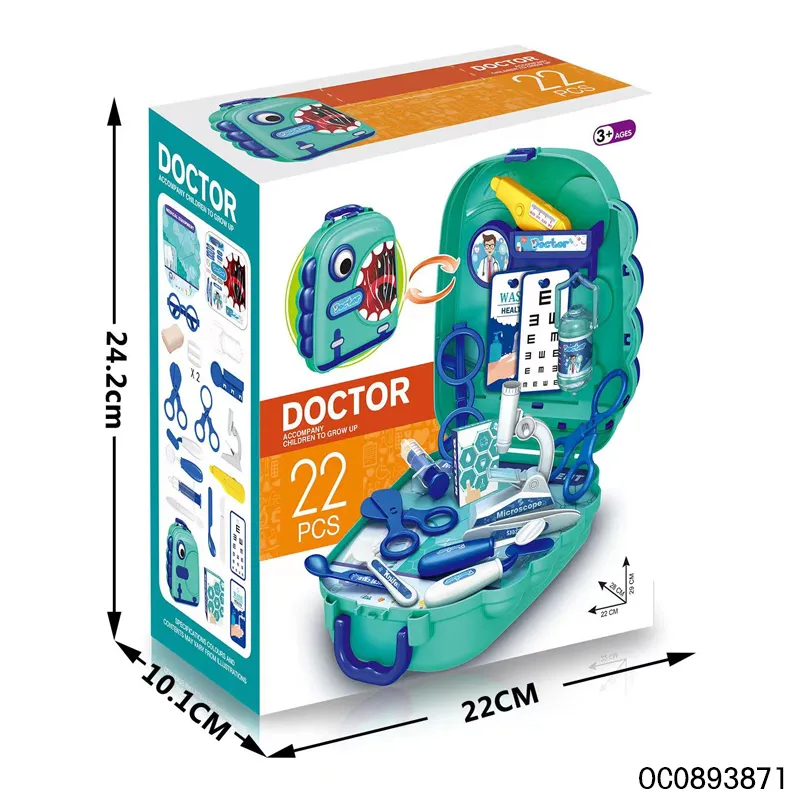 Wholesale Medical Game Kids Pretend Plastic Toys Montessori Interactive Doctor Play Set