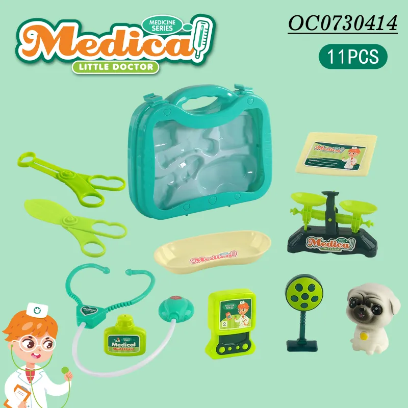 Wholesale Promotional Gift Kids Plastic Pretend Educational Montessori Doctor Role Play Toys for Kids