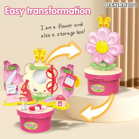Wholesale Educational New Design Plastic Pretend Montessori Kids Doctor Hospital Play Set Toys