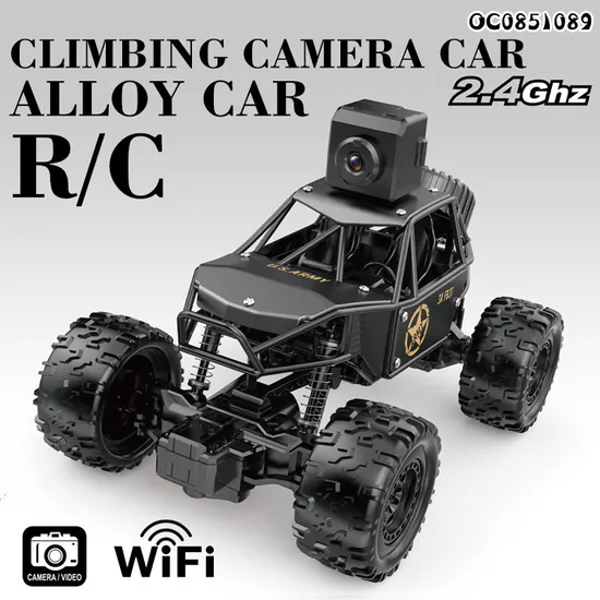 Wholesale Electronic Toys Remote Control Alloy off Road RC Model Car with Camerawifi
