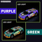 LED Lighted up 1: 22 Scale Plastic Drift Racing Toy Race Sport Cars Model with Remote Control for Wholesale