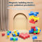 Wholesale Montessori Popular DIY 80PCS Magnetic Educational Building Blocks Toy
