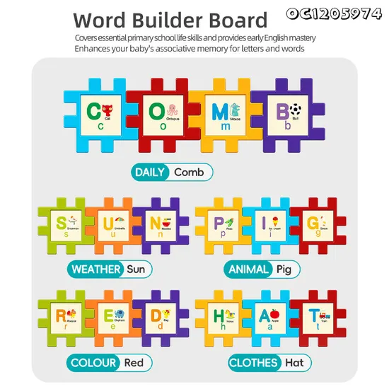 Wholesale Educational Montessori Popular DIY Plastic Educational Learning Building Blocks Toy